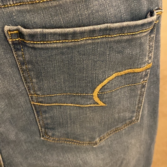 AMERICAN EAGLE NEXT LEVEL STRETCH JEANS WITH TIE WAIST - Picture 12 of 13